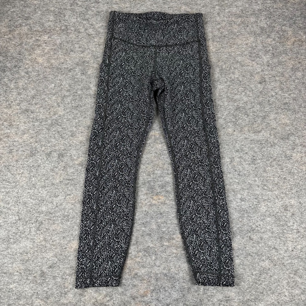 Athleta Ultimate Stash Textured 7/8 Tight‎ 23" 631885 Speckled Black Womens XS